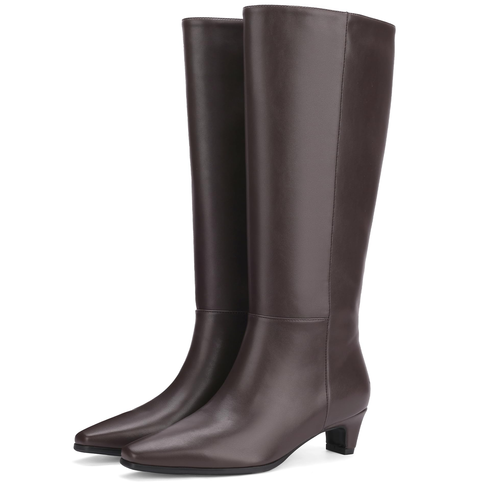 The Margot Kitten Heel Knee Boot