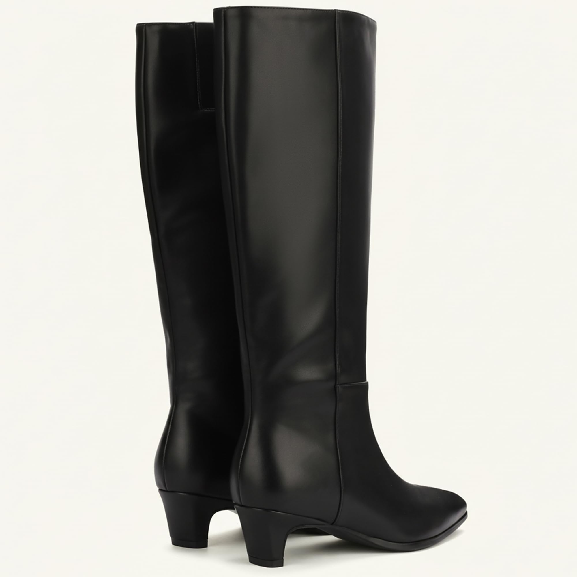 The Margot Kitten Heel Knee Boot