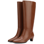 The Margot Kitten Heel Knee Boot