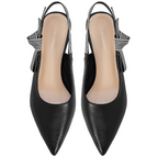 The Marina Perforated Slingback Pump