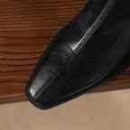 [Moloershow] 마야 스퀘어토 스판 6.5cm 앵클부츠 (기본/기모)