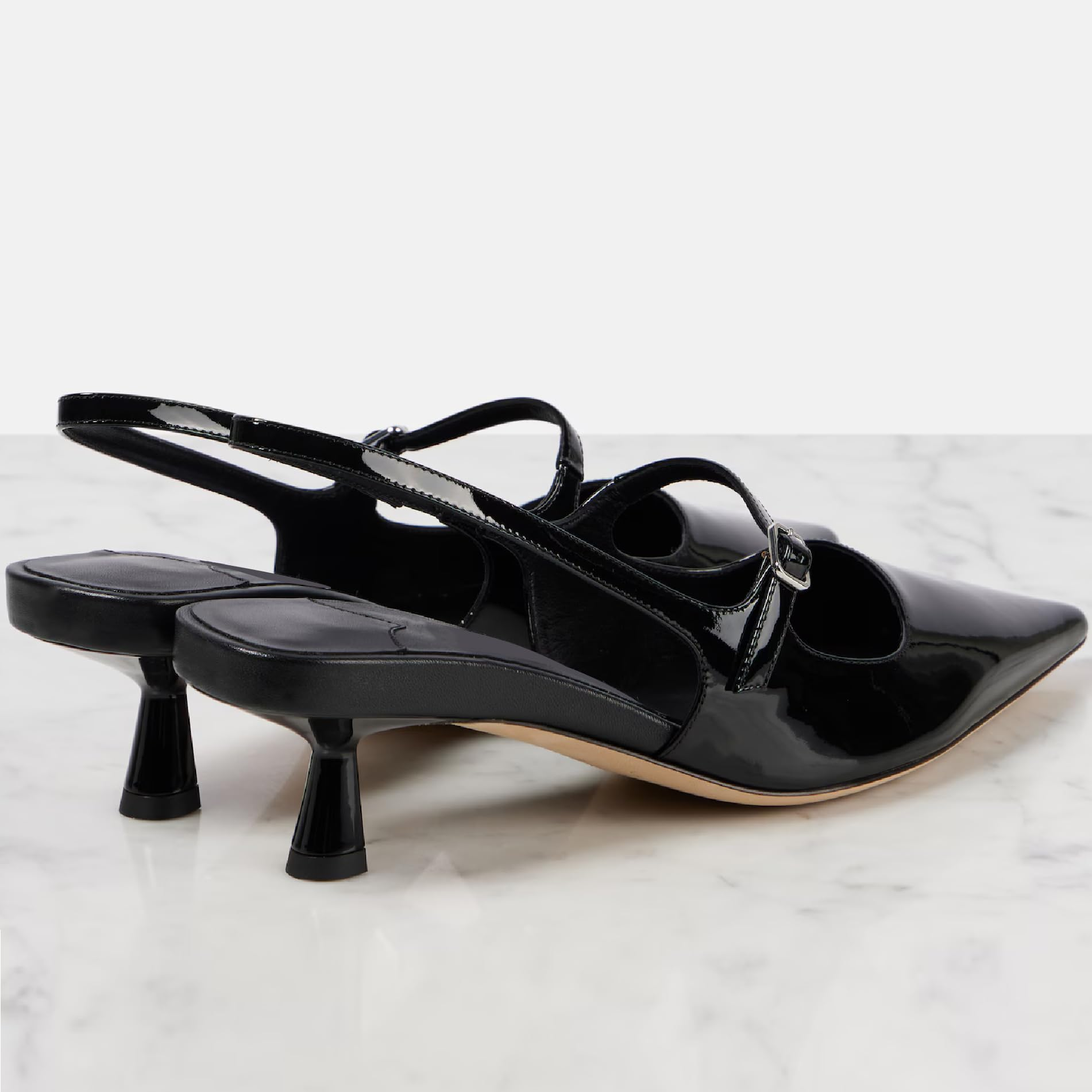 The Mia Mary Jane Slingback Mule