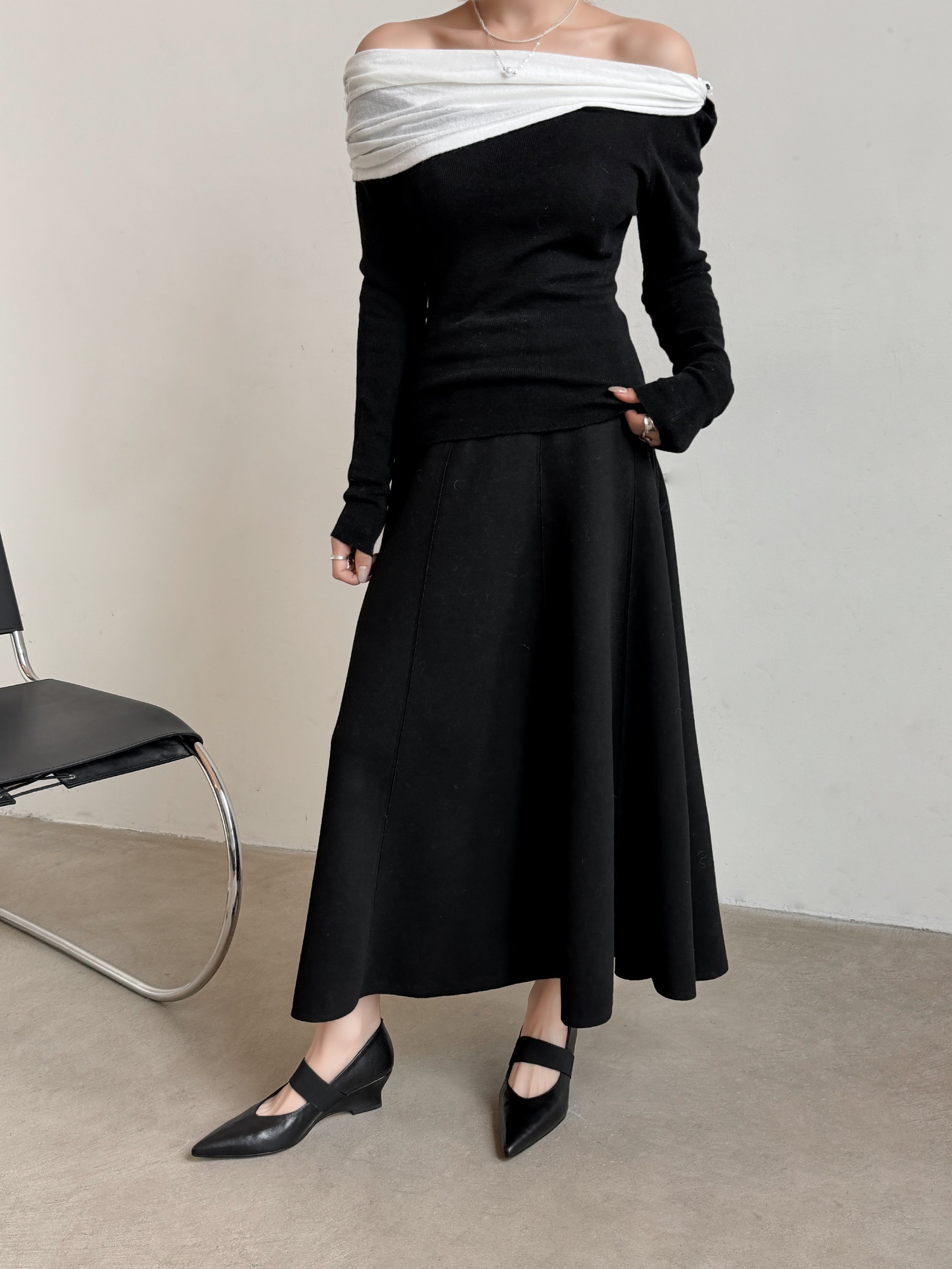 [M114] 오데뜨(Odette) 클래식 슬링백 펌프스 - 블랙