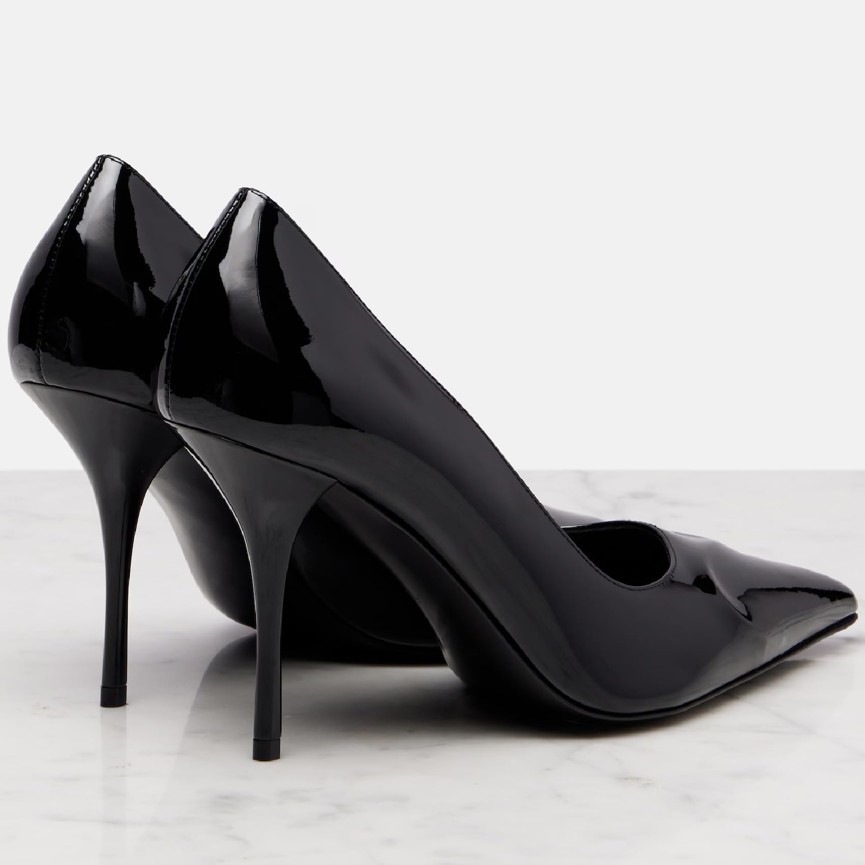 The Scarlett Patent Pointed Stiletto