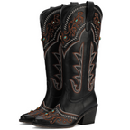 The Sedona Turquoise Detail Western Boot
