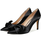 The Serena Big Bow Slingback Pump