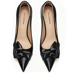 The Serena Big Bow Slingback Pump