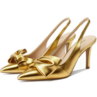 The Serena Big Bow Slingback Pump