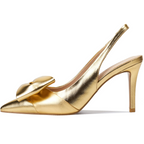 The Serena Big Bow Slingback Pump