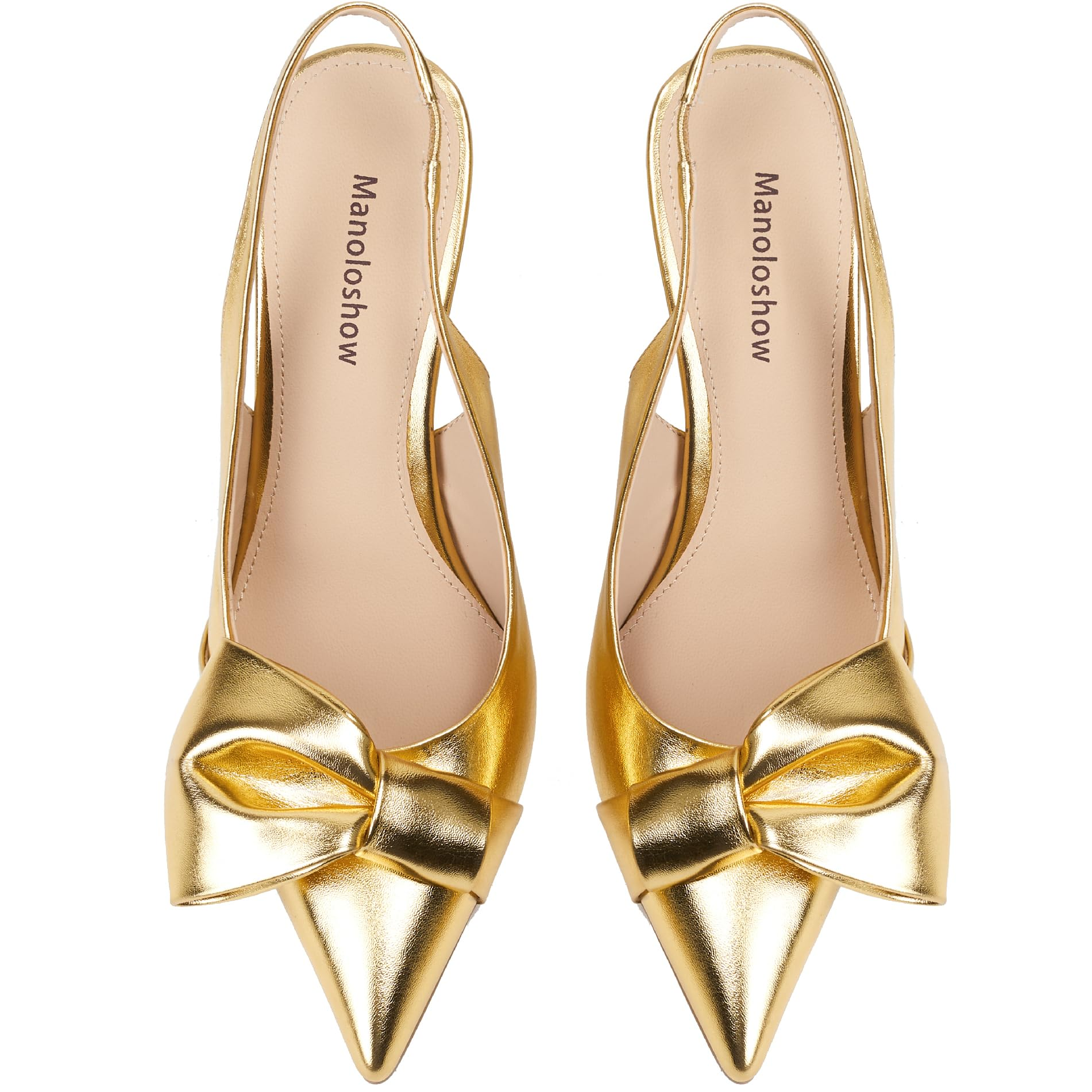 The Serena Big Bow Slingback Pump