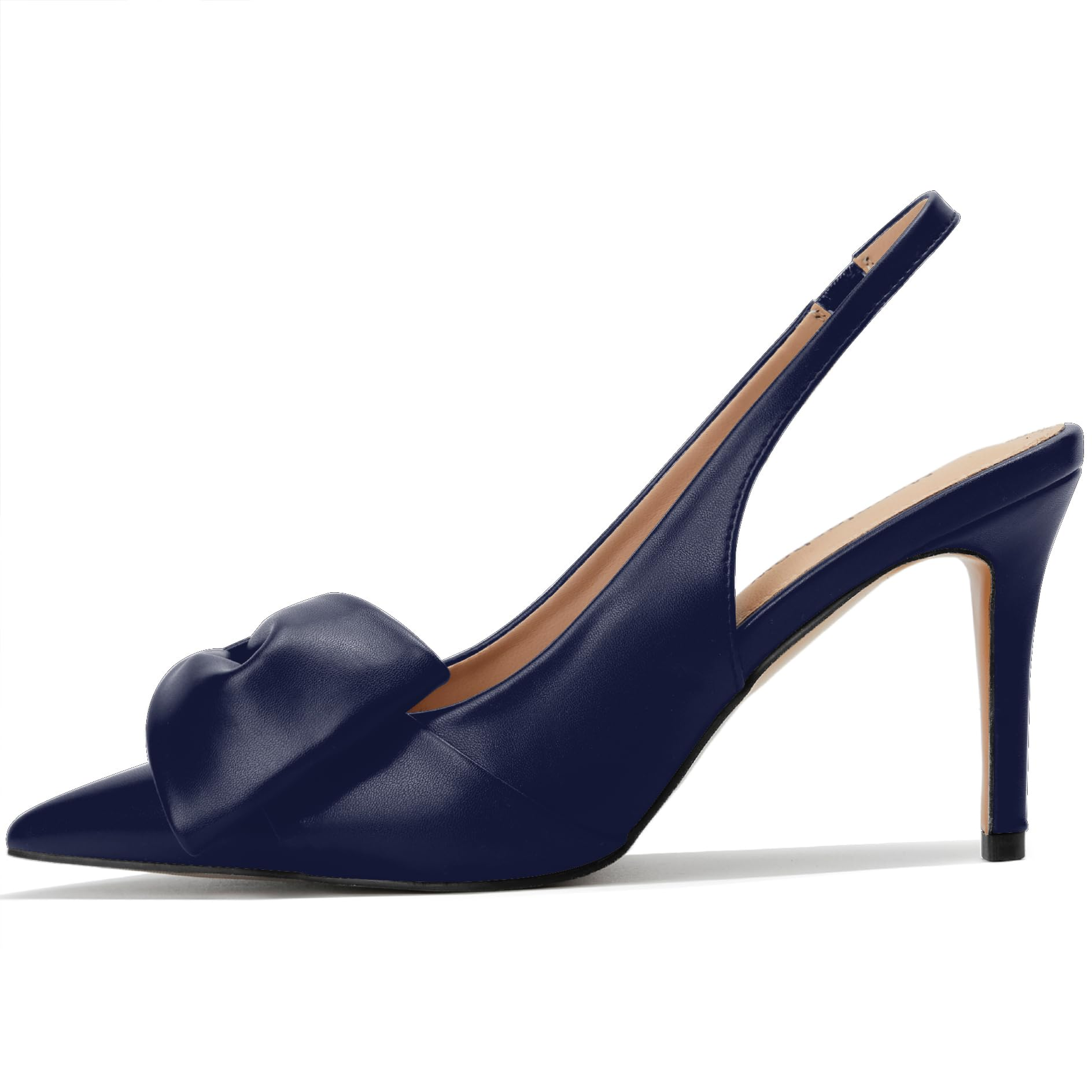 The Serena Big Bow Slingback Pump