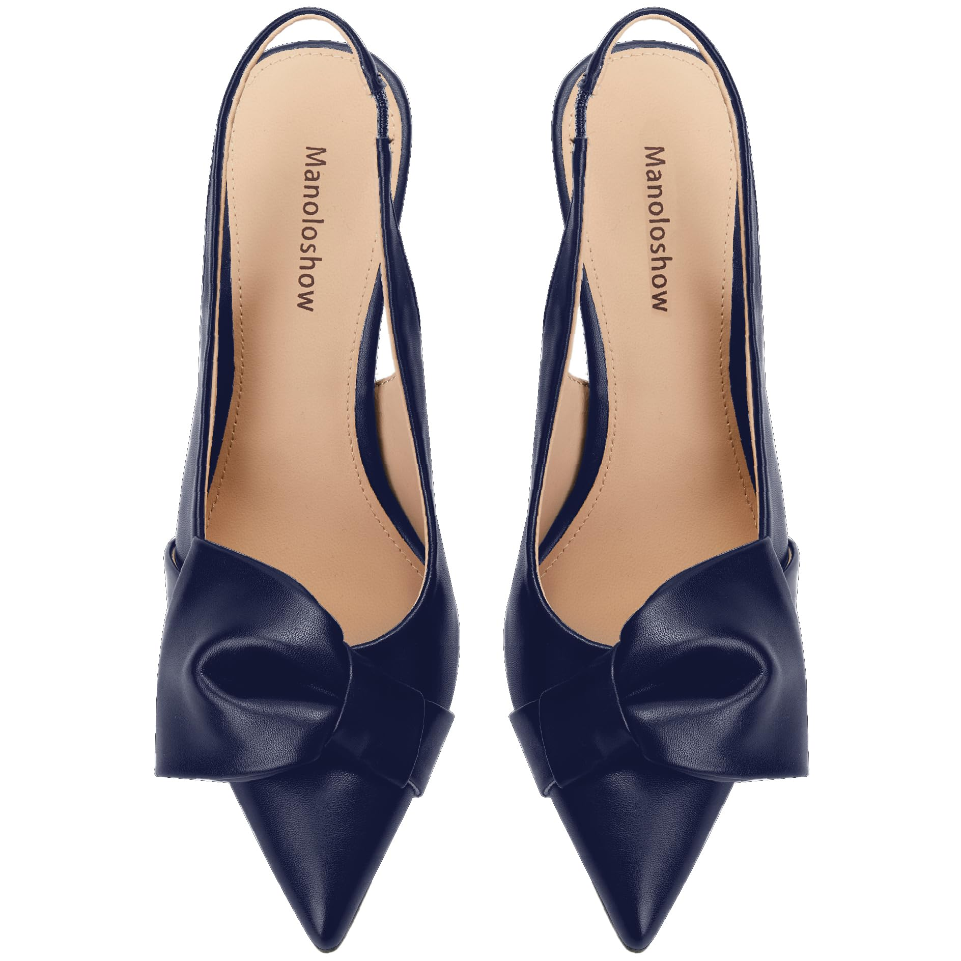 The Serena Big Bow Slingback Pump