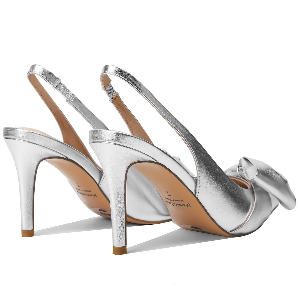 The Serena Big Bow Slingback Pump
