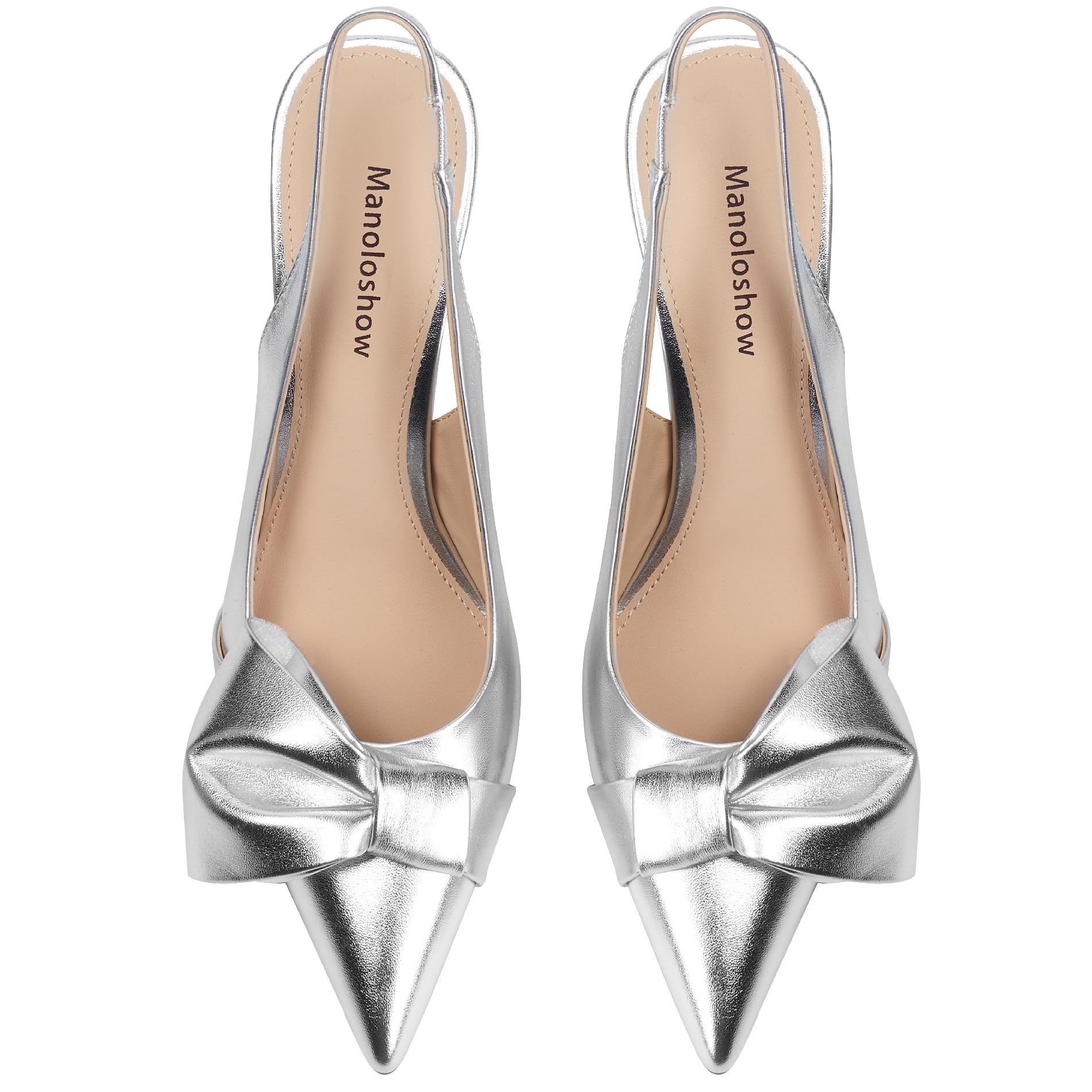 The Serena Big Bow Slingback Pump