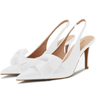 The Serena Big Bow Slingback Pump