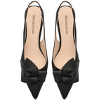 The Serena Big Bow Slingback Pump
