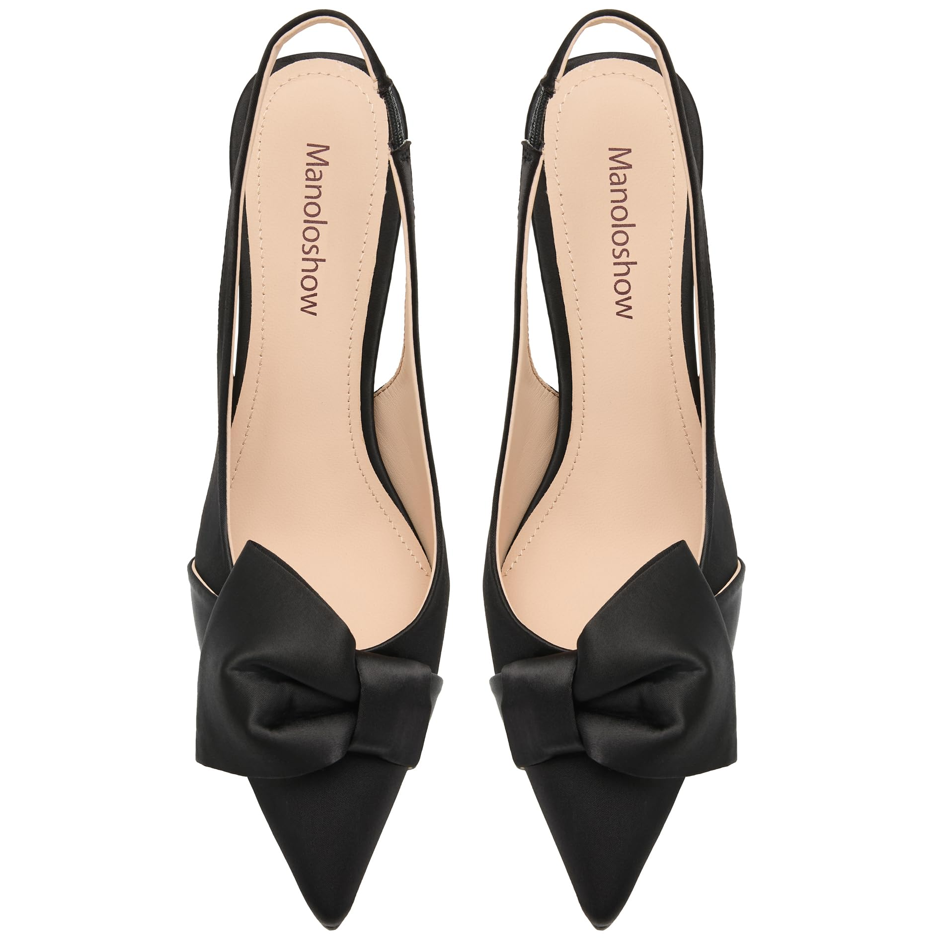 The Serena Big Bow Slingback Pump