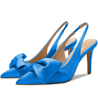 The Serena Big Bow Slingback Pump
