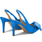 The Serena Big Bow Slingback Pump