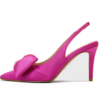 The Serena Big Bow Slingback Pump