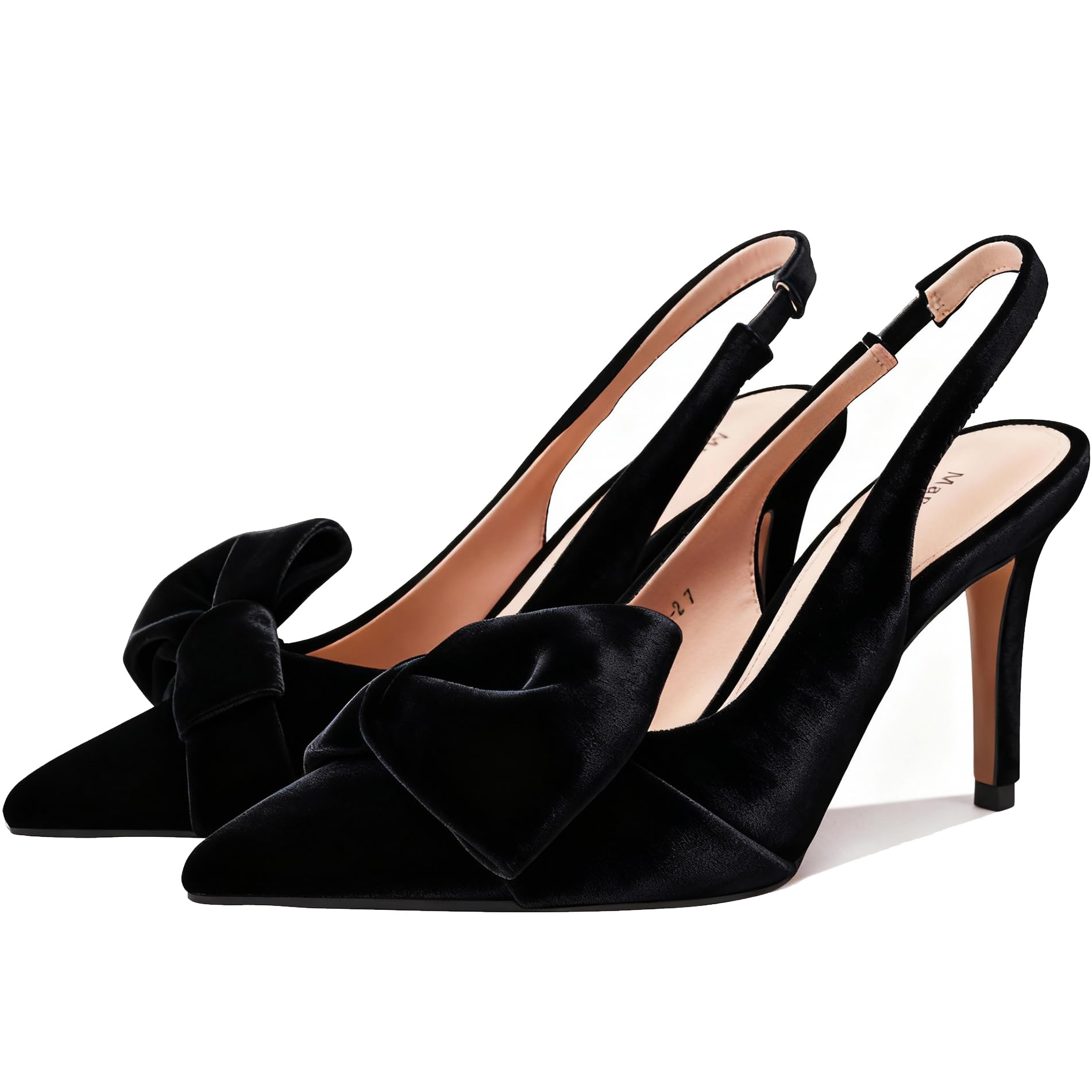 The Serena Big Bow Slingback Pump