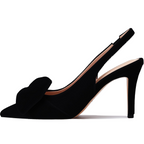 The Serena Big Bow Slingback Pump