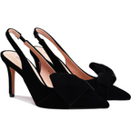 The Serena Big Bow Slingback Pump