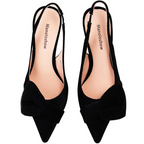 The Serena Big Bow Slingback Pump