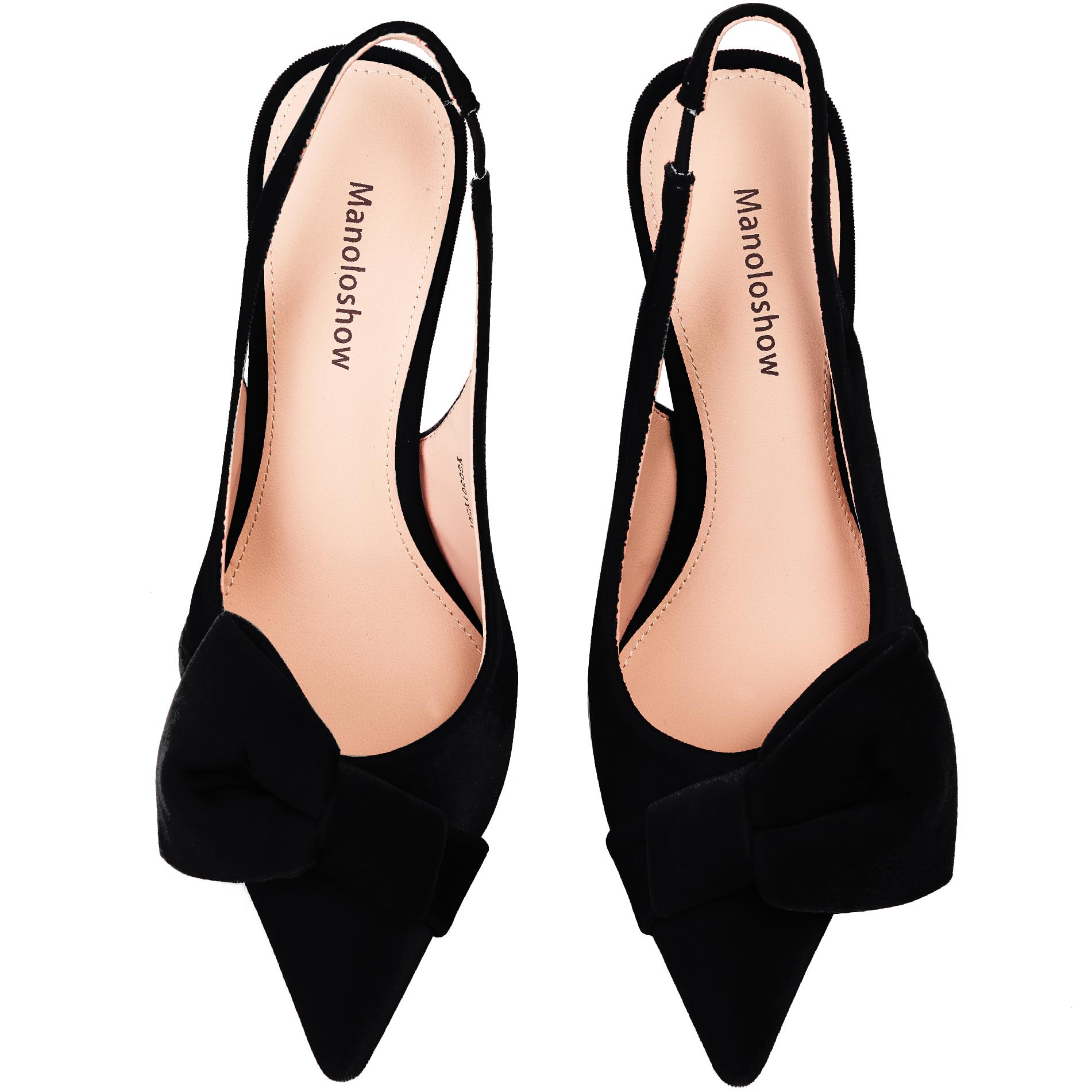 The Serena Big Bow Slingback Pump