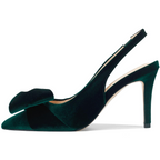 The Serena Big Bow Slingback Pump
