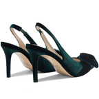 The Serena Big Bow Slingback Pump