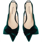 The Serena Big Bow Slingback Pump