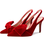 The Serena Big Bow Slingback Pump