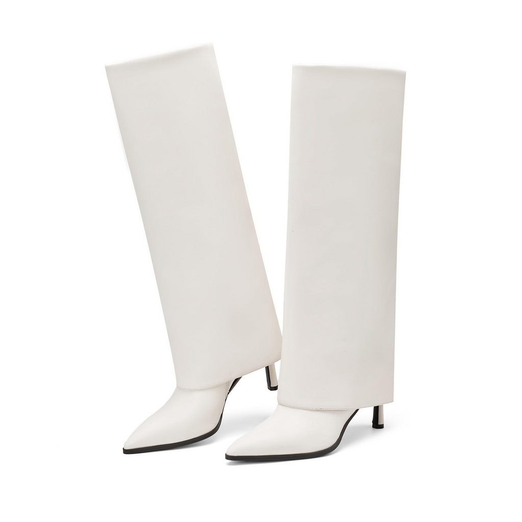 The Sloane Fold-Over Knee Boot