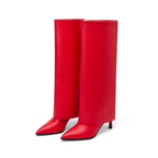The Sloane Fold-Over Knee Boot