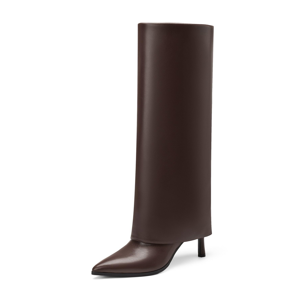 The Sloane Fold-Over Knee Boot