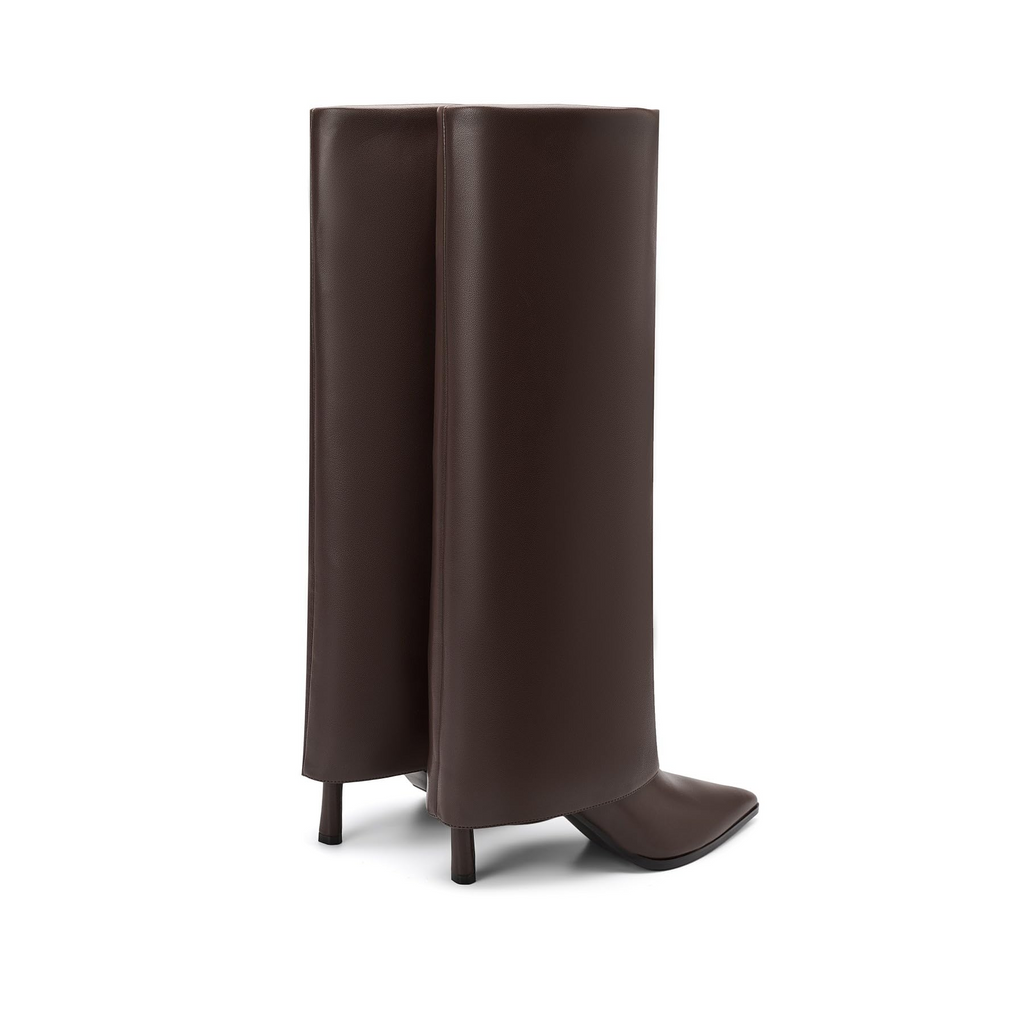 The Sloane Fold-Over Knee Boot