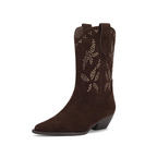 The Stella Studded Western Boot
