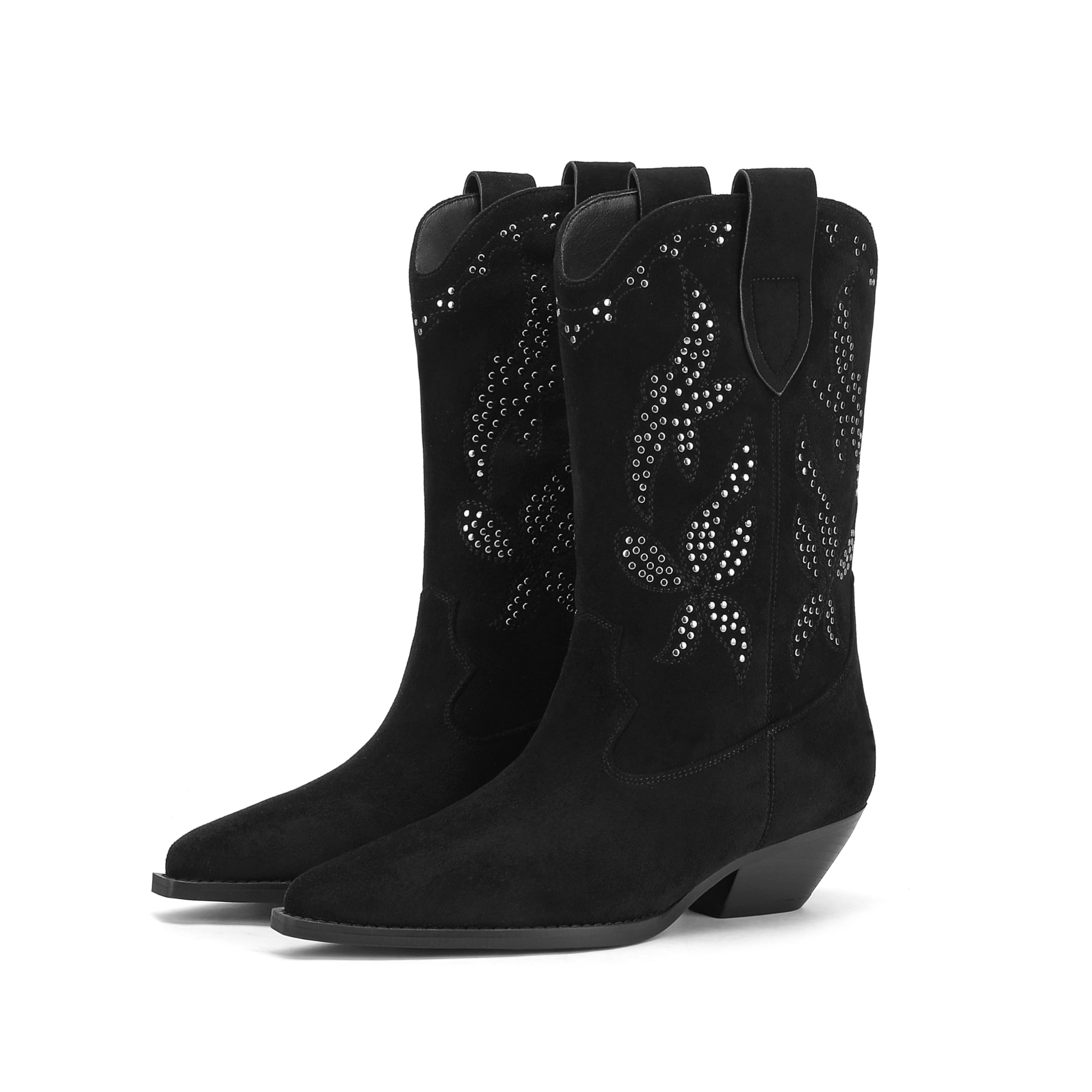 The Stella Studded Western Boot