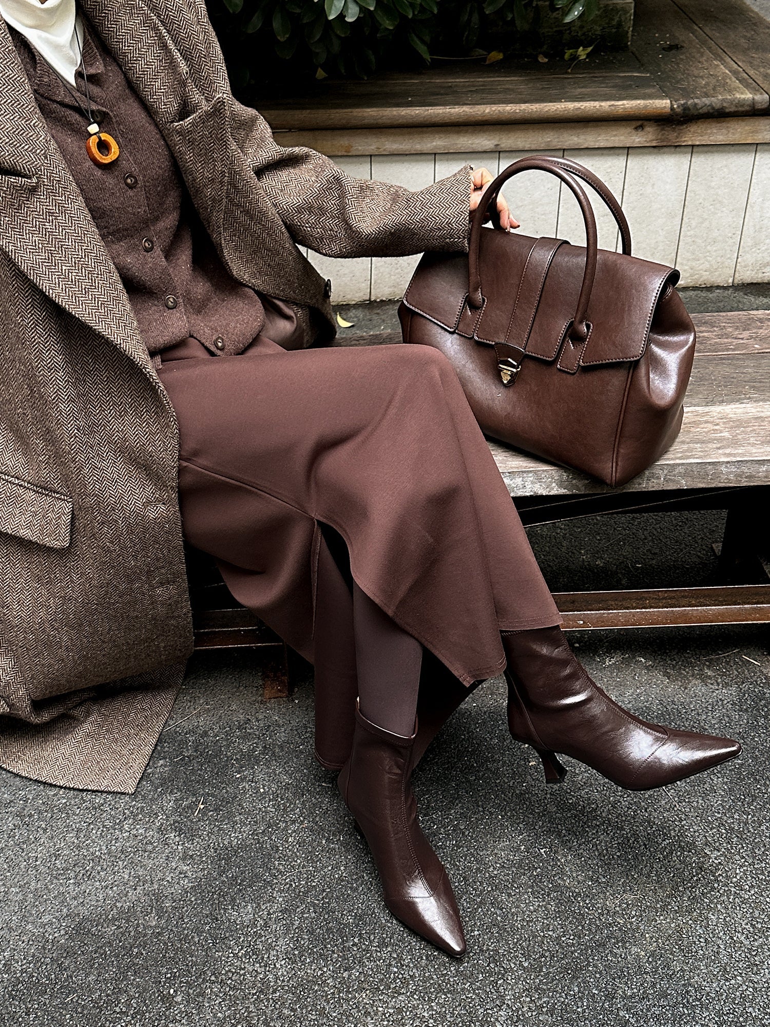 발렌티나 스틸레토 스판 앵클부츠 (7.5cm)