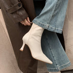 발렌티나 스틸레토 스판 앵클부츠 (7.5cm)