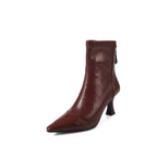 발렌티나 스틸레토 스판 앵클부츠 (7.5cm)