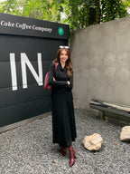 발렌티나 스틸레토 스판 앵클부츠 (7.5cm)