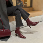 발렌티나 스틸레토 스판 앵클부츠 (7.5cm)