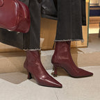 발렌티나 스틸레토 스판 앵클부츠 (7.5cm)