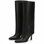The Vesper Wide-Shaft Knee Boot