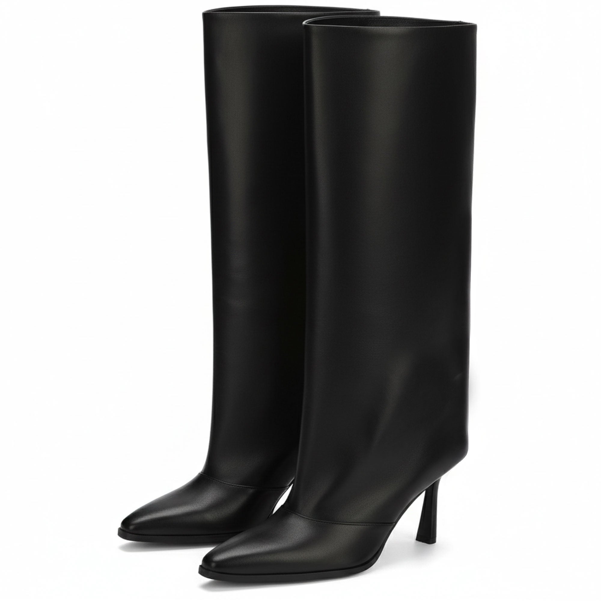 The Vesper Wide-Shaft Knee Boot