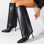 The Vesper Wide-Shaft Knee Boot