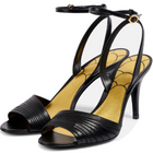 The Vivian Ribbed Stiletto Sandal