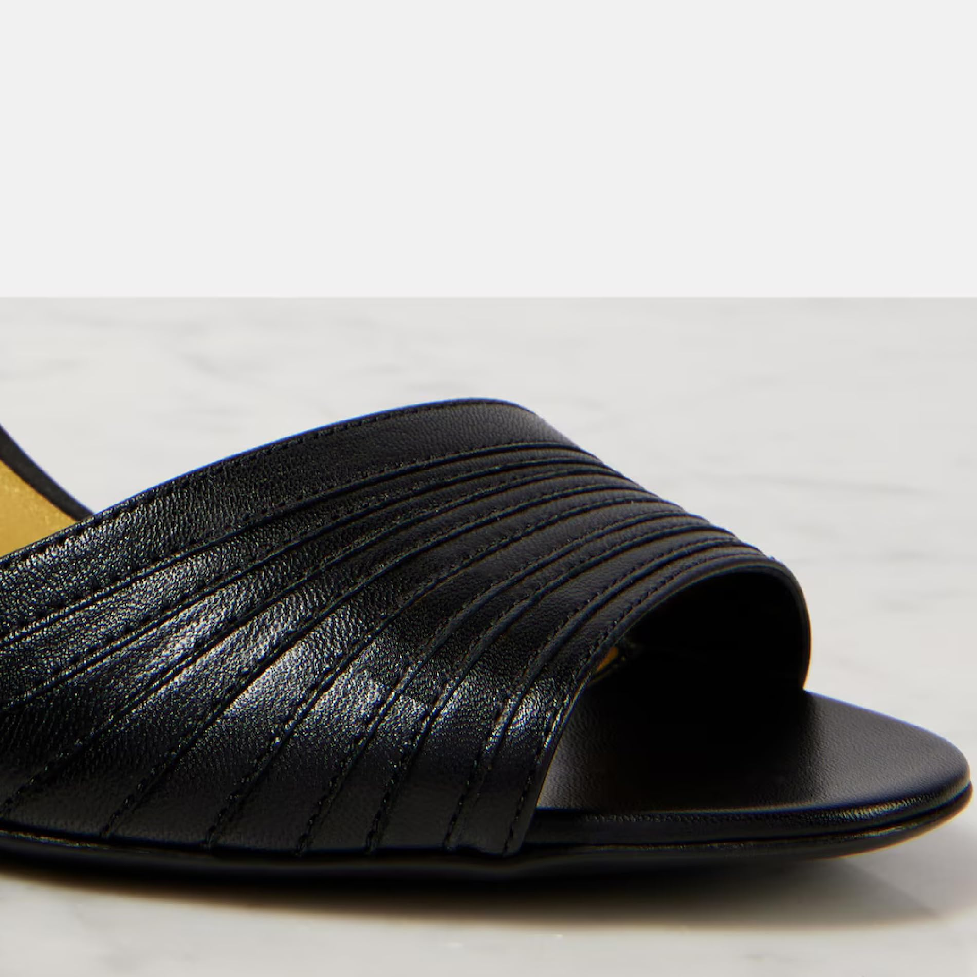 The Vivian Ribbed Stiletto Sandal